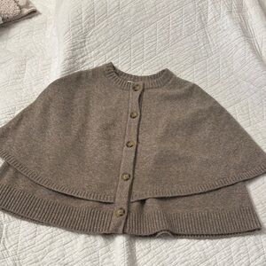 Zara Knit Cape Cardigan